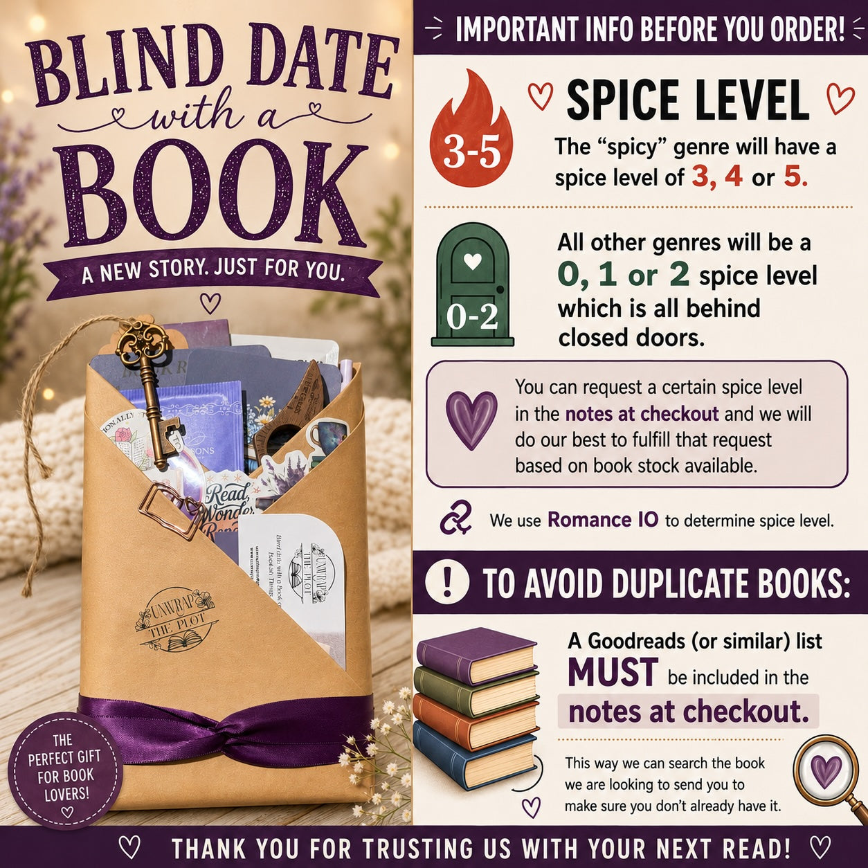 2 Pack | Blind Date with a Book